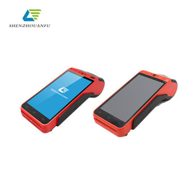 3000mAh ব্যাটারি সহ ওয়াটারপ্রুফ মিনি পিওএস টার্মিনাল কোয়াড কোর প্রসেসর