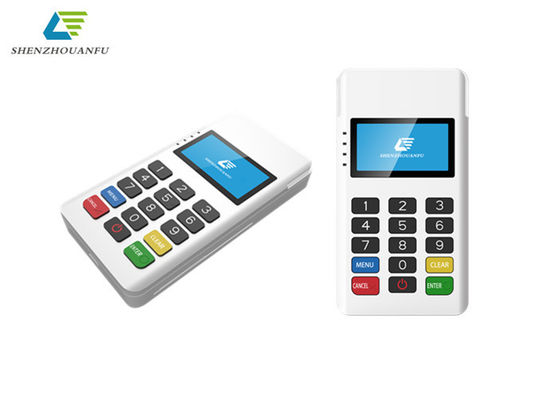 স্মার্ট ক্যাশলেস হ্যান্ডহেল্ড Pos ডিভাইস MPOS পিন প্যাড স্বাক্ষর সহ সোয়াইপ