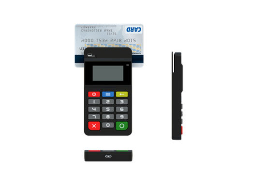 2 PSAM স্লট সহ ভিসা কার্ড রিডার হ্যান্ডহেল্ড Pos ডিভাইস 60mm EMV সার্টিফিকেট