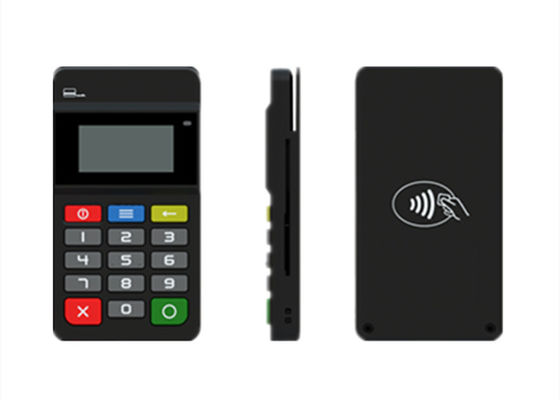 2 PSAM স্লট সহ ভিসা কার্ড রিডার হ্যান্ডহেল্ড Pos ডিভাইস 60mm EMV সার্টিফিকেট