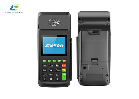 EMV PCI সার্টিফিকেট হ্যান্ডহেল্ড অ্যান্ড্রয়েড পেমেন্ট টার্মিনাল 60Hz স্মার্ট পস মেশিন
