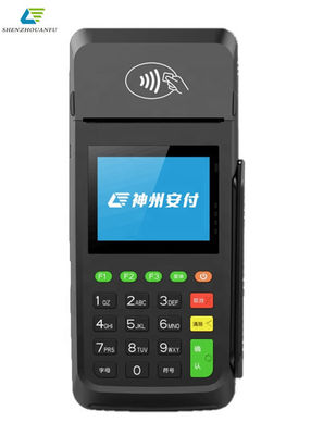 EMV PCI সার্টিফিকেট হ্যান্ডহেল্ড অ্যান্ড্রয়েড পেমেন্ট টার্মিনাল 60Hz স্মার্ট পস মেশিন