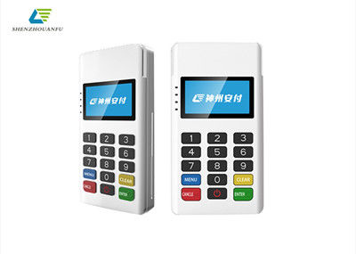 পিন প্যাড স্বাক্ষর সহ MPOS সোয়াইপ হ্যান্ডহেল্ড ওয়্যারলেস পোস টার্মিনাল
