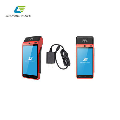 3000mAh ব্যাটারি সহ ওয়াটারপ্রুফ মিনি পিওএস টার্মিনাল কোয়াড কোর প্রসেসর