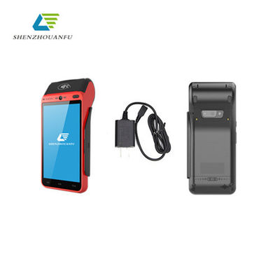 EMV স্মার্ট POS টার্মিনাল কোয়াড কোর এলসিডি ডিসপ্লে দিয়ে কাস্টমাইজ করা হয়েছে