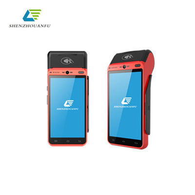 EMV স্মার্ট POS টার্মিনাল কোয়াড কোর এলসিডি ডিসপ্লে দিয়ে কাস্টমাইজ করা হয়েছে