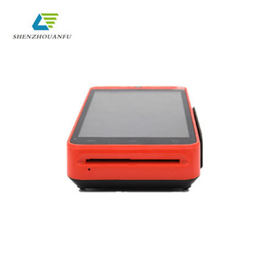 EMV স্মার্ট POS টার্মিনাল কোয়াড কোর এলসিডি ডিসপ্লে দিয়ে কাস্টমাইজ করা হয়েছে