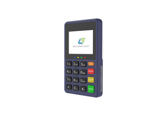 সুরক্ষিত মোবাইল কার্ড পেমেন্টের জন্য EMV PCI চিপ সহ অ্যান্ড্রয়েড পিওএস টার্মিনাল ব্লুটুথ এমপিওএস
