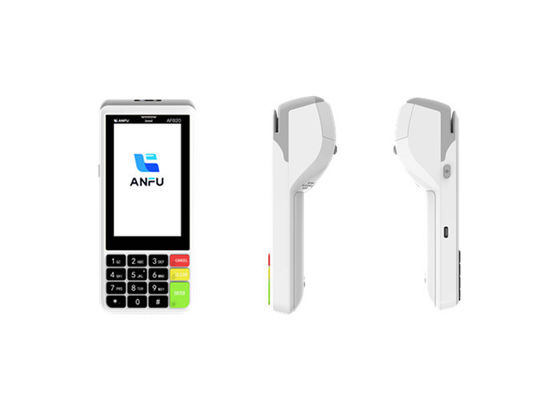 ANFU AF820 হ্যান্ডহেল্ড অ্যান্ড্রয়েড 13 পিওএস মেশিন কোড স্ক্যানার সহ 4 জি / ওয়্যারলেস / ওয়াইফাই পোর্টেবল মোবাইল পিওএস সিস্টেম