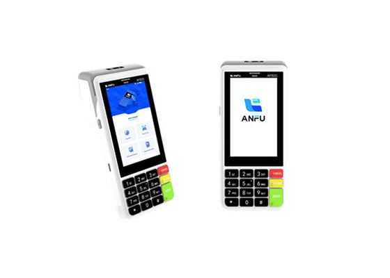 ANFU AF820 হ্যান্ডহেল্ড অ্যান্ড্রয়েড 13 পিওএস মেশিন কোড স্ক্যানার সহ 4 জি / ওয়্যারলেস / ওয়াইফাই পোর্টেবল মোবাইল পিওএস সিস্টেম